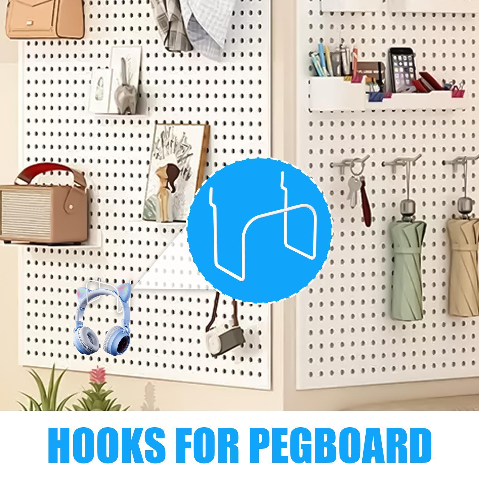Art Craft Kitchen - Metal Pegboard Hooks Pegboard Tool Hooks