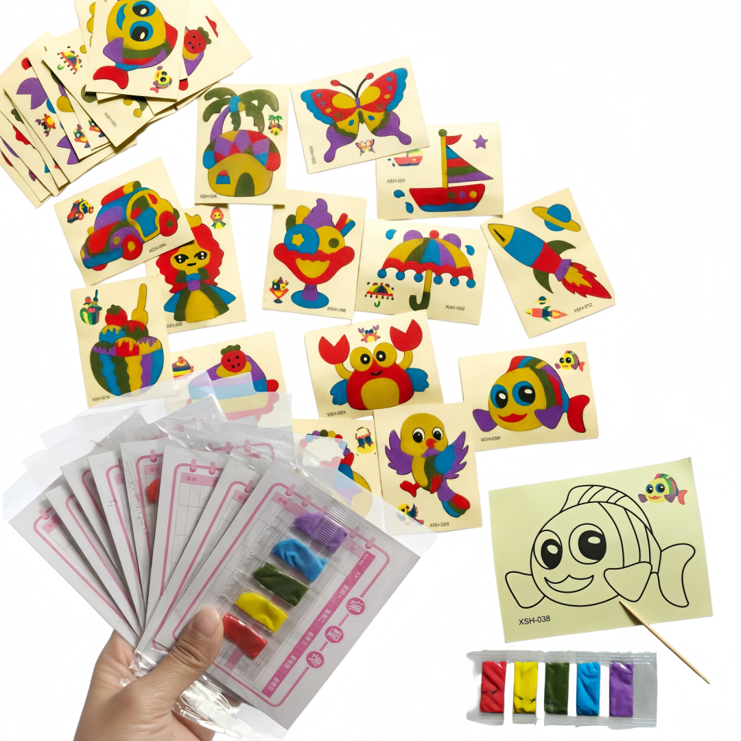 Art Craft And Design - DIY Sand Art Kit Set -