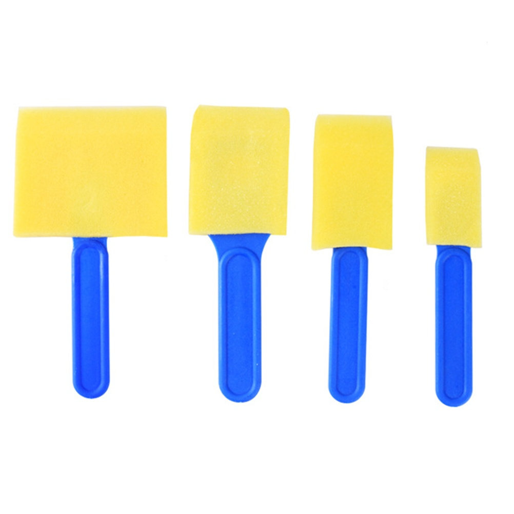 Art Craft Preschool - 12Pcs Graffiti Sponge Brush Set for