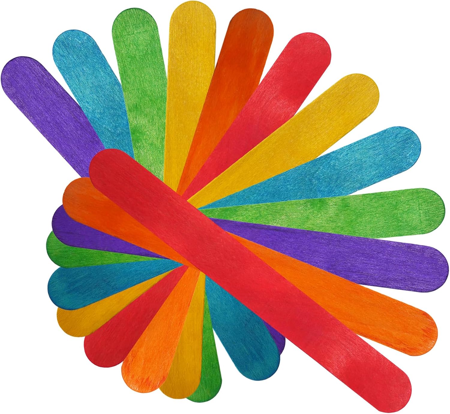 Art Craft Jumbo - KTOJOY 6” 50 Pcs Colored Jumbo
