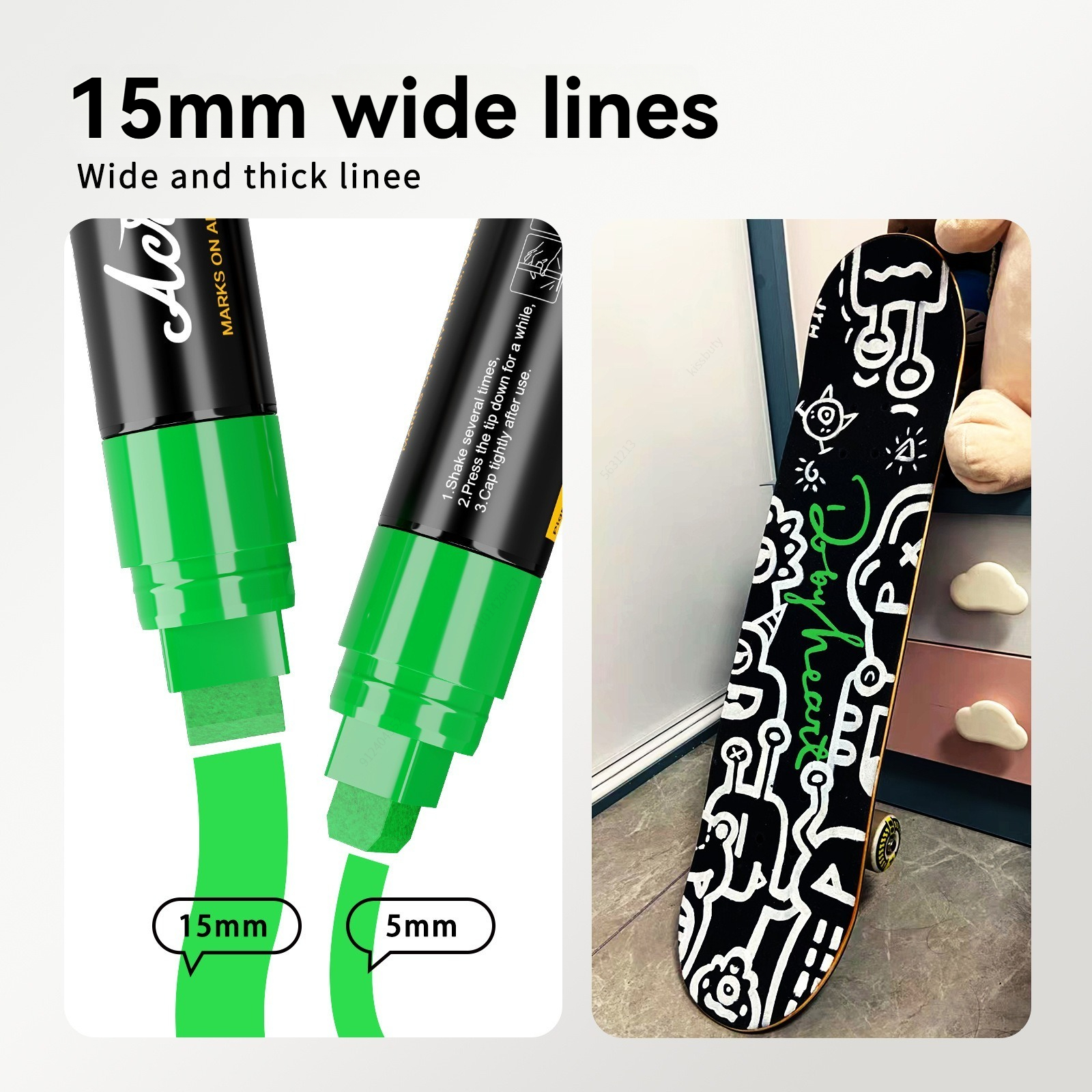 10 Colors Jumbo Markers 15mm J - đánh giá và giá Art Craft Jumbo