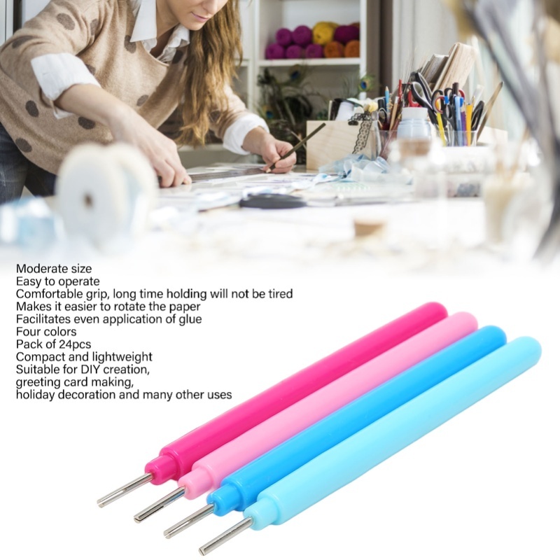 24pcs Paper Quilling Tools 4 C - đánh giá và giá Art Quilling Craft