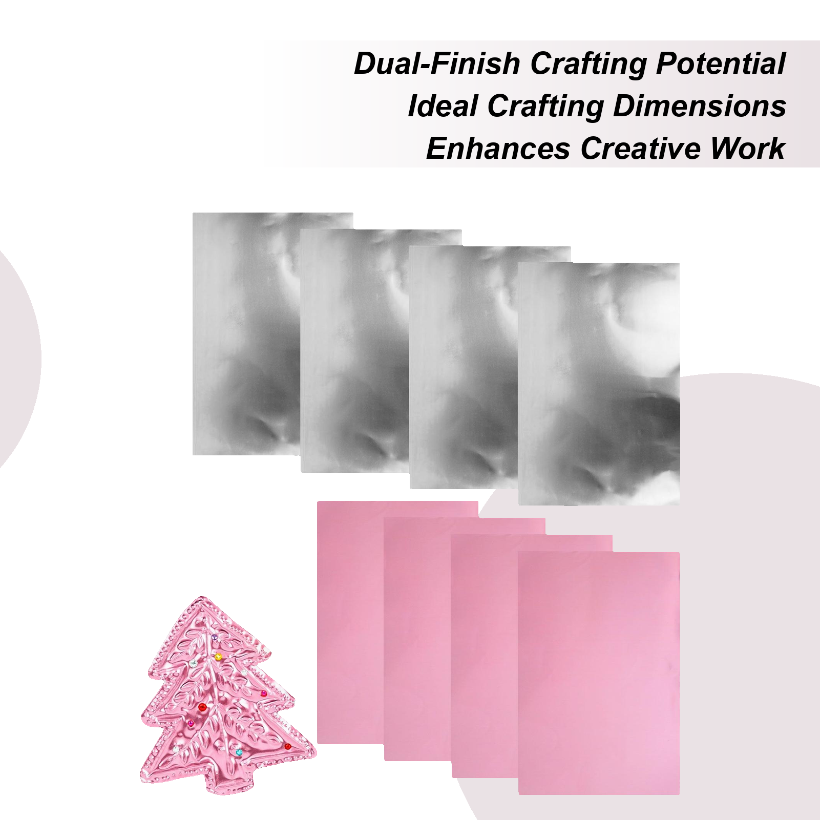 Embossing Foil 8 Pieces Alumin - đánh giá và giá Art Craft For Christmas