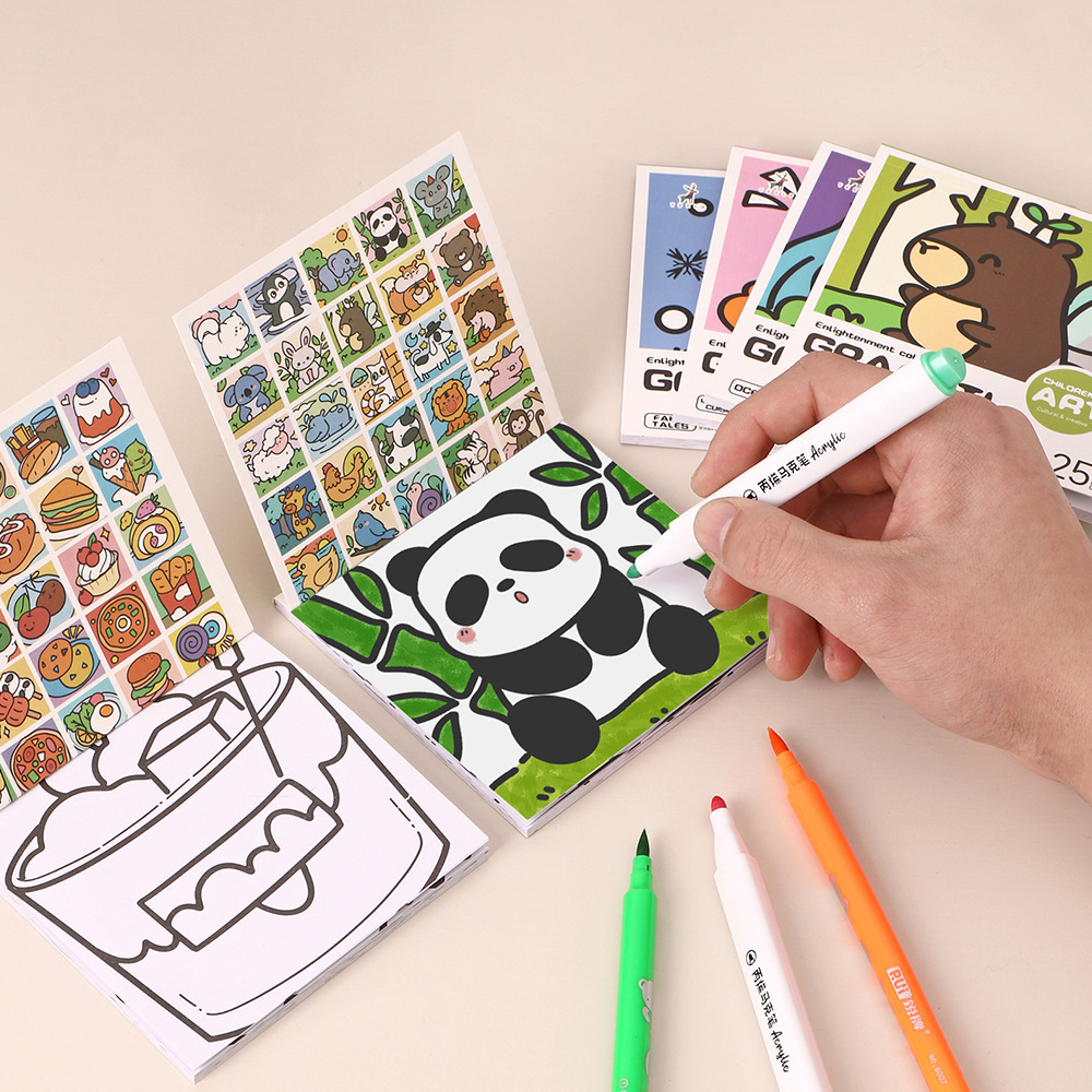 Cartoon Handy Coloring Book 25 - đánh giá và giá Art Craft Notebook