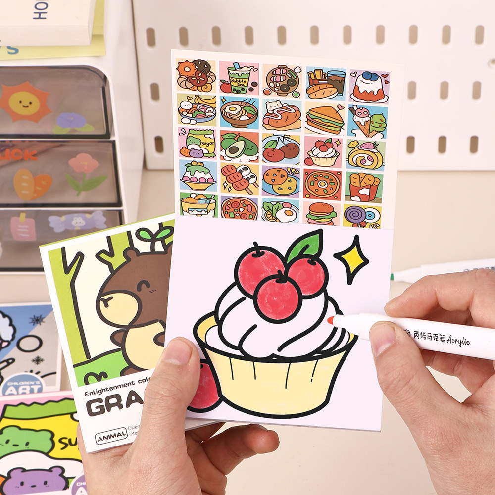 Cartoon Handy Coloring Book 25 - đánh giá và giá Art Craft Notebook