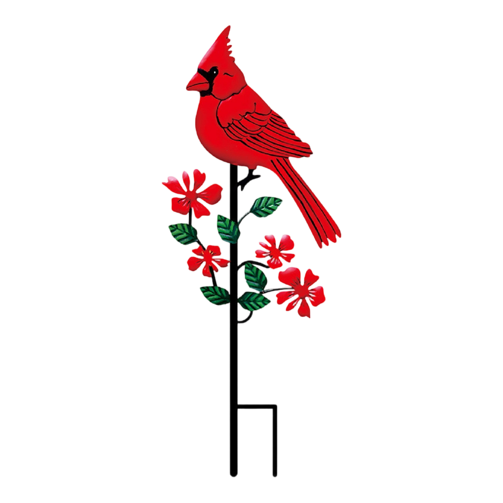 2D Flat Red Bird Design Garden - đánh giá và giá Art Craft And Design