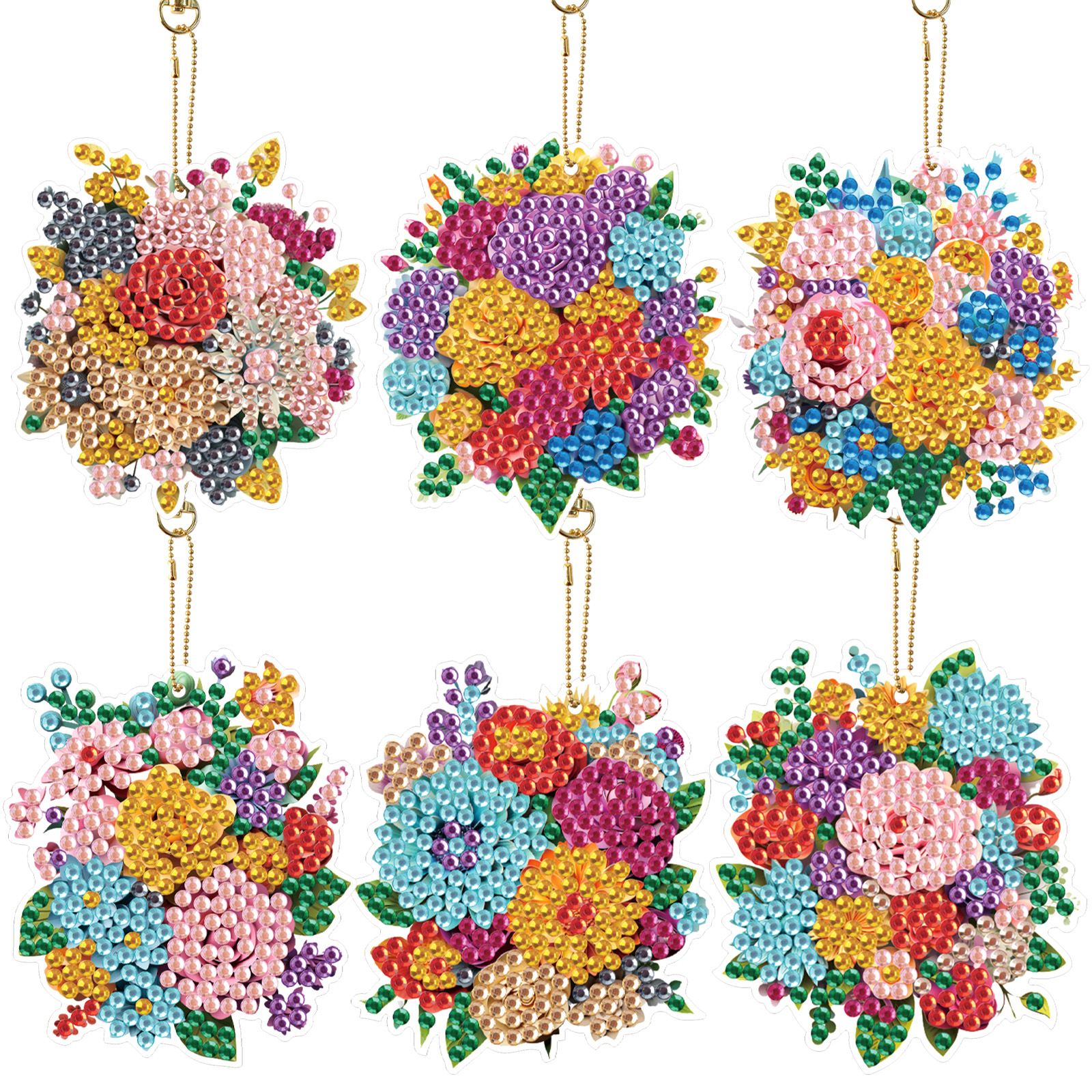 6PCS Diamond Art Painting Keyc - đánh giá và giá Art Craft Bag