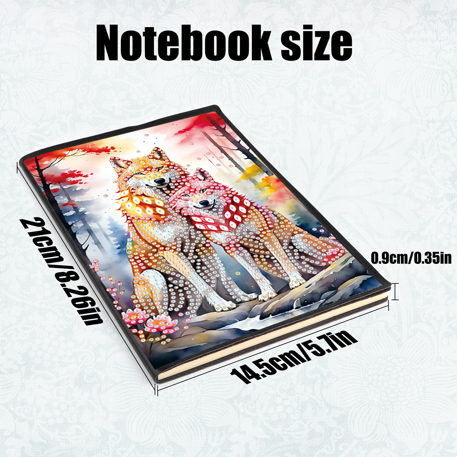 5D DIY Special Shape Diamond A - đánh giá và giá Art Craft Notebook