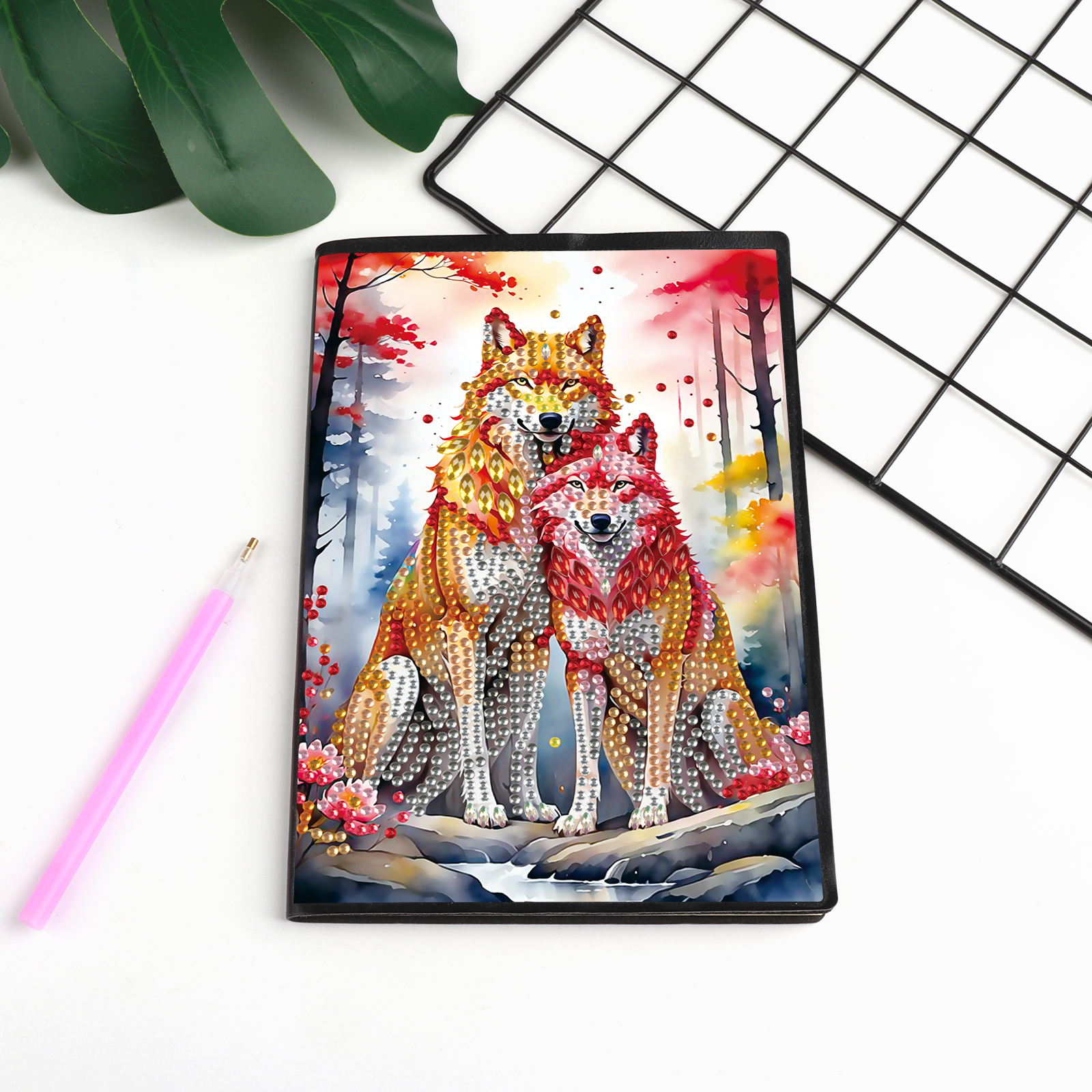 5D DIY Special Shape Diamond A - đánh giá và giá Art Craft Notebook