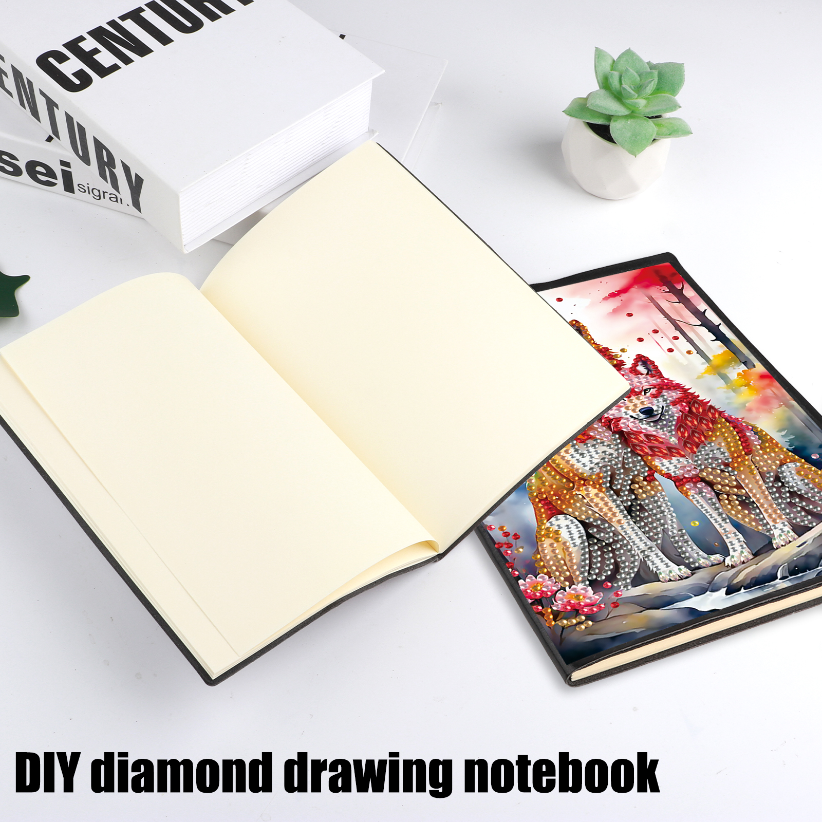 5D DIY Special Shape Diamond A - đánh giá và giá Art Craft Notebook
