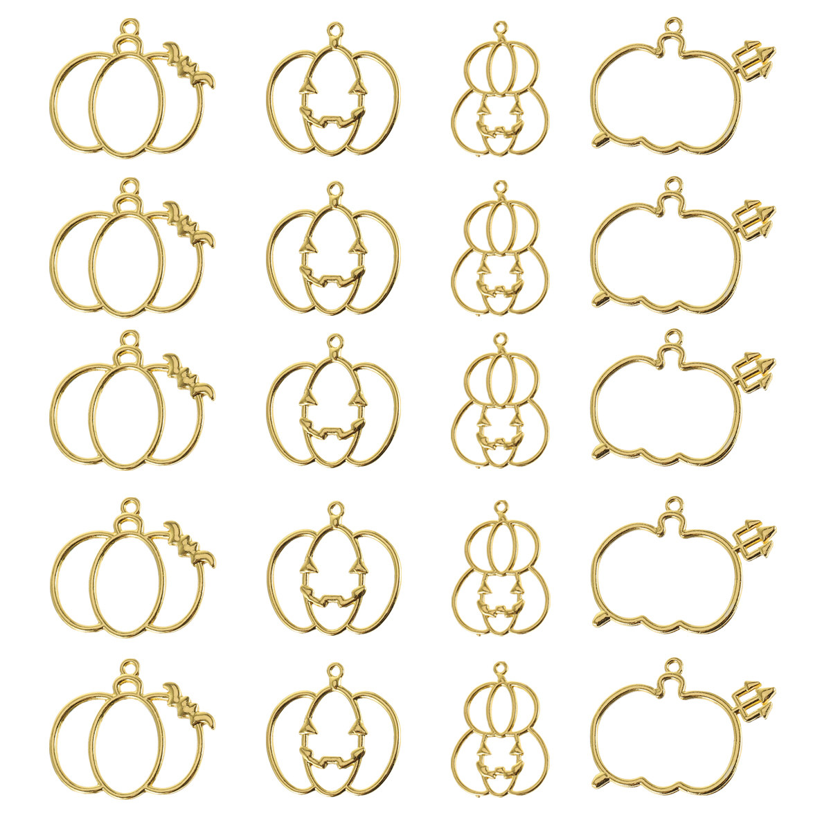 20Pcs DIY Pumpkin Resin Pendan - đánh giá và giá Art Craft Kits