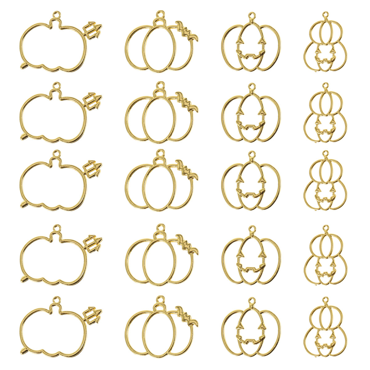 20Pcs DIY Pumpkin Resin Pendan - đánh giá và giá Art Craft Kits
