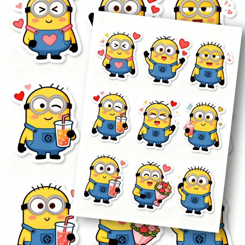 New Minions Despicable Me Kevi - đánh giá và giá Origami Paper Set