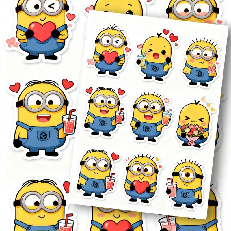 New Minions Despicable Me Kevi - đánh giá và giá Origami Paper Set