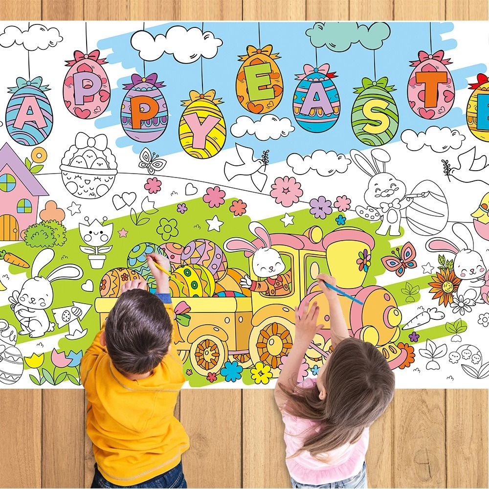 DIY Easter Giant Coloring Post - đánh giá và giá Art Craft Jumbo