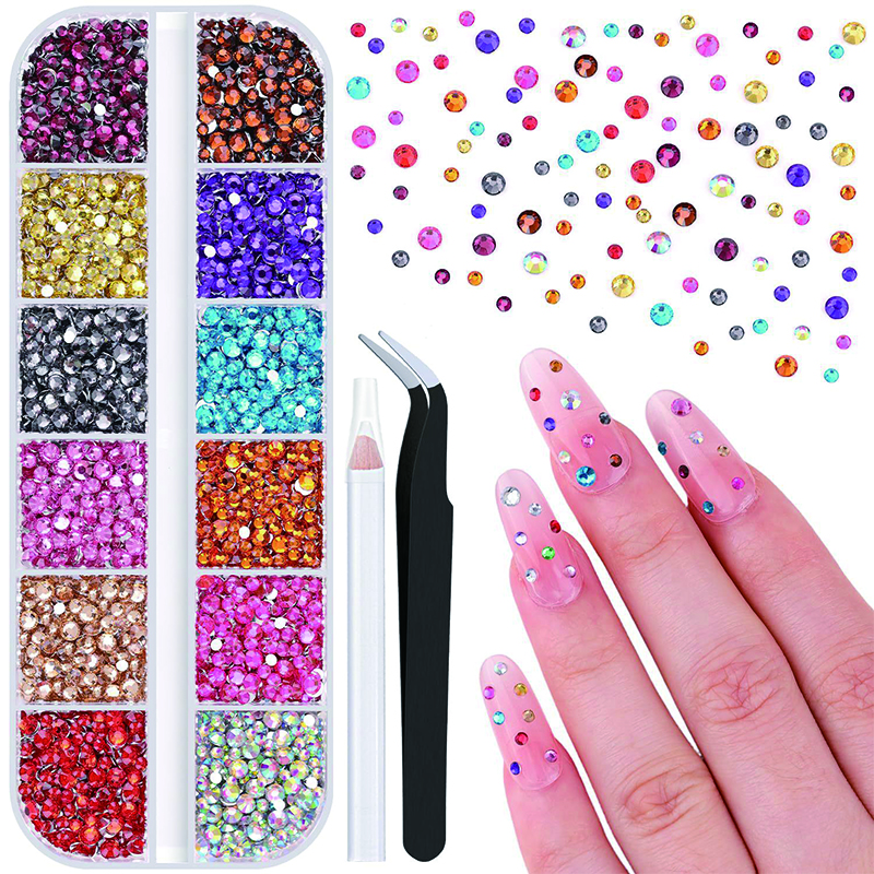 24 Color 2-Pack Glitter Nail A - đánh giá và giá Art Craft Notebook