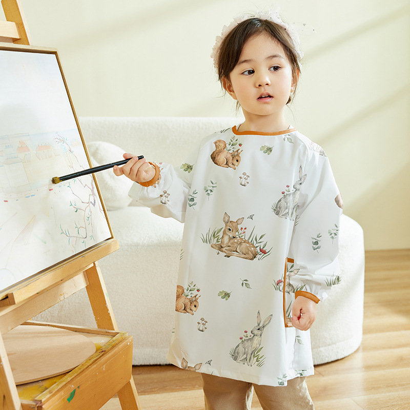 Children Waterproof Art Cover  - đánh giá và giá Art Craft Preschool