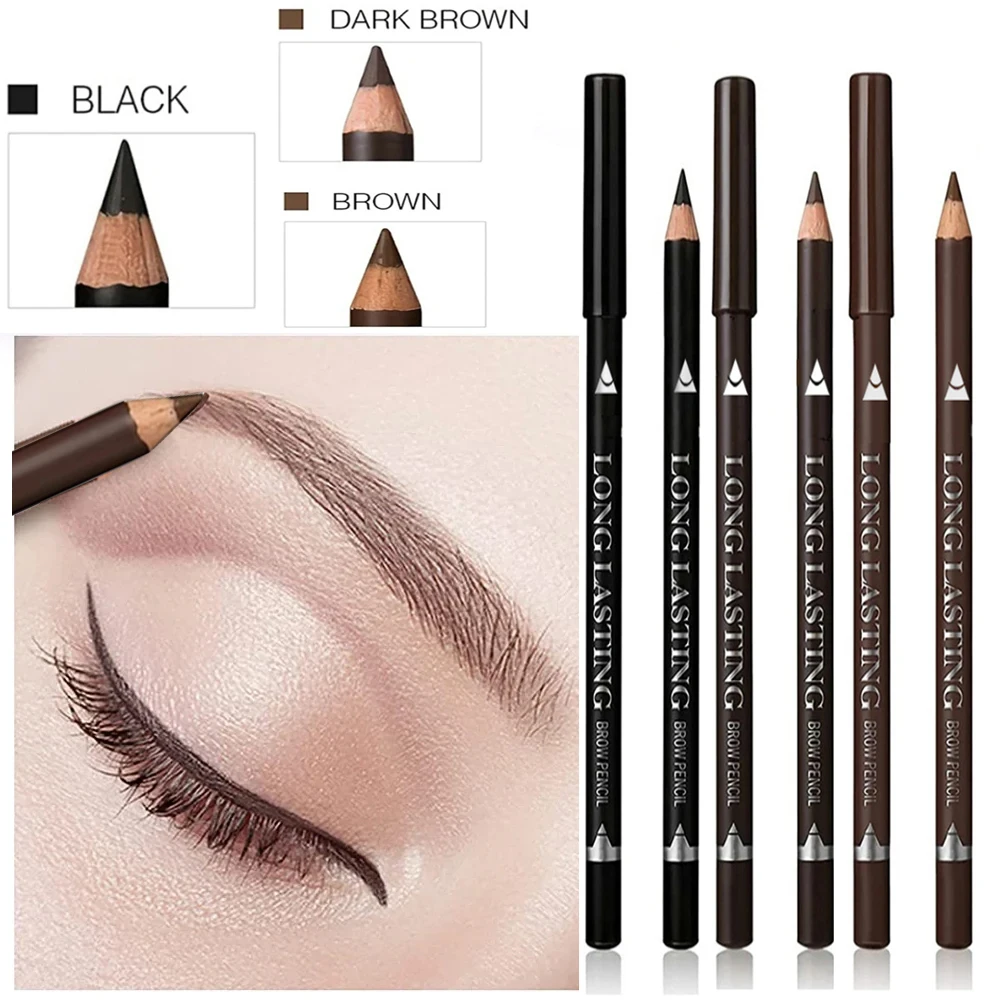 6/12Pcs Eye Brow Pencil Waterp - đánh giá và giá Colored Pencil Professional
