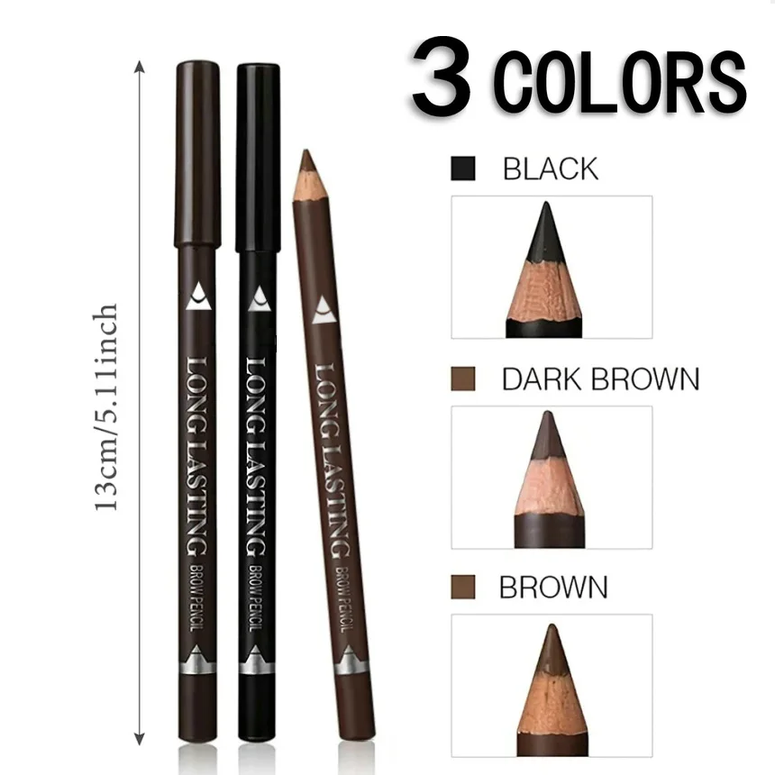 6/12Pcs Eye Brow Pencil Waterp - đánh giá và giá Colored Pencil Professional