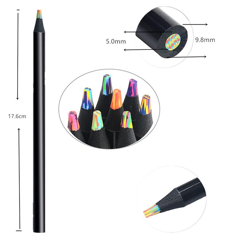 Multicolored Pencils Gradient  - đánh giá và giá Art Craft Jumbo