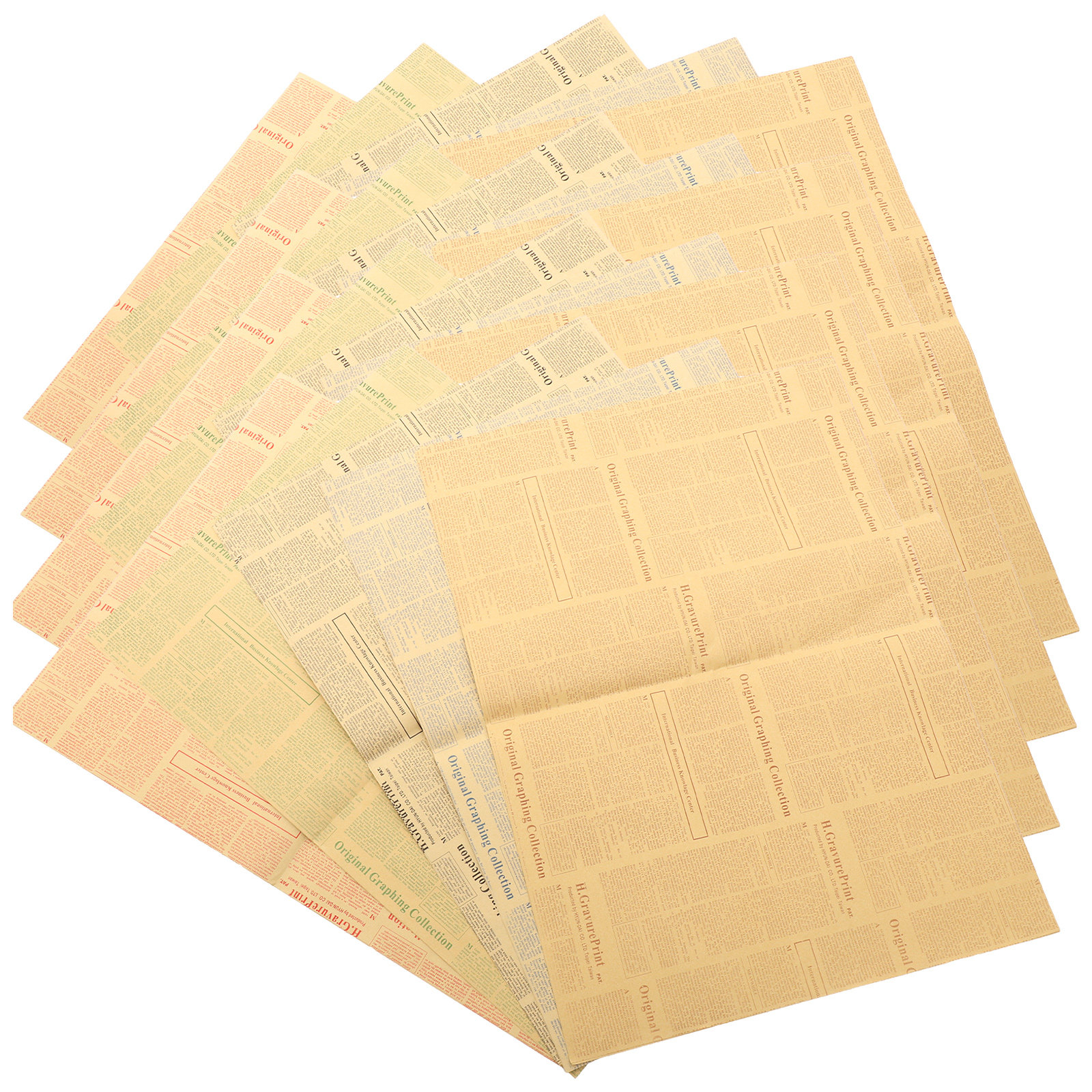 20Pcs Brown Kraft Newspaper Wr - đánh giá và giá Art Craft And Design
