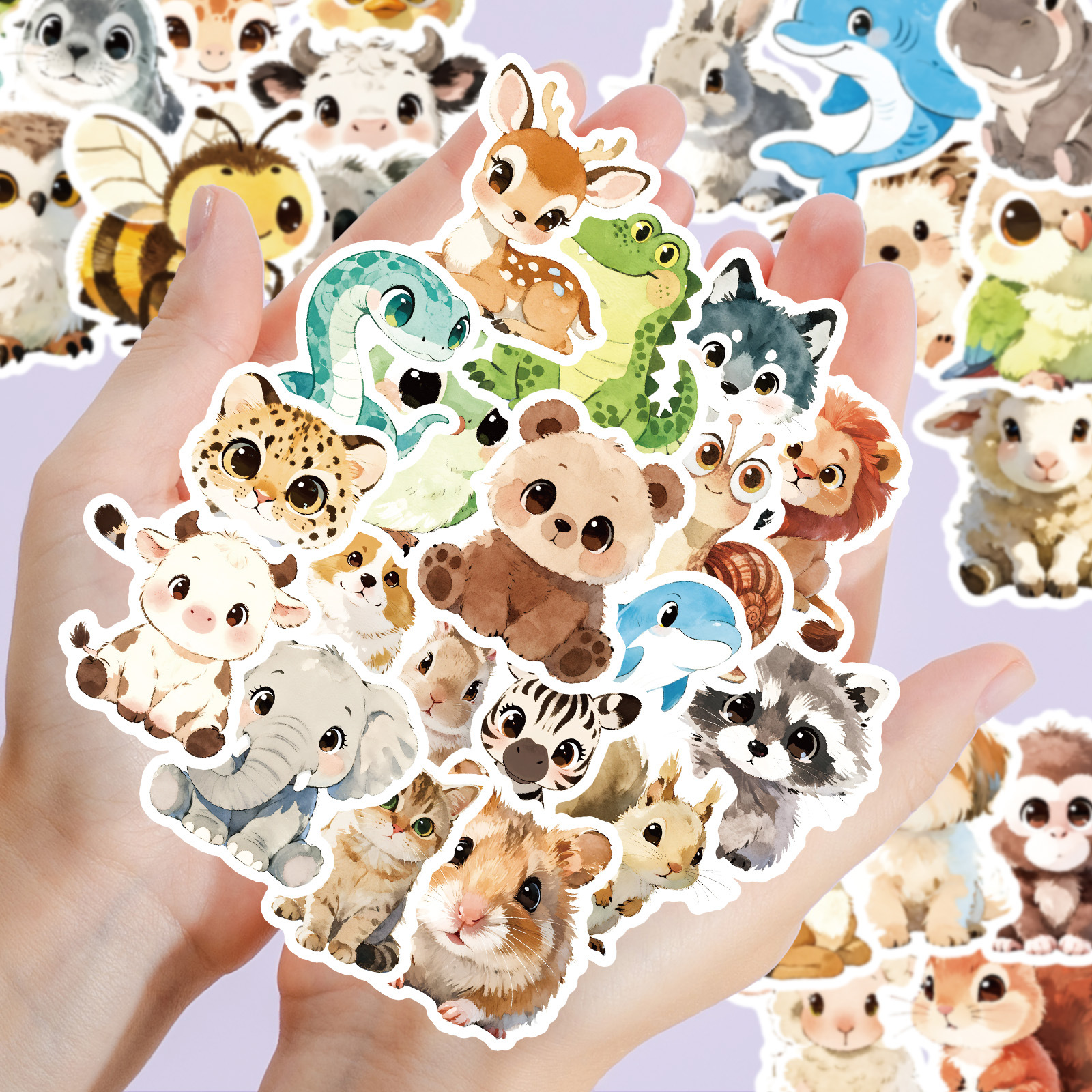 56Pcs Cute Animal Cartoon Graf - đánh giá và giá Art Craft Notebook