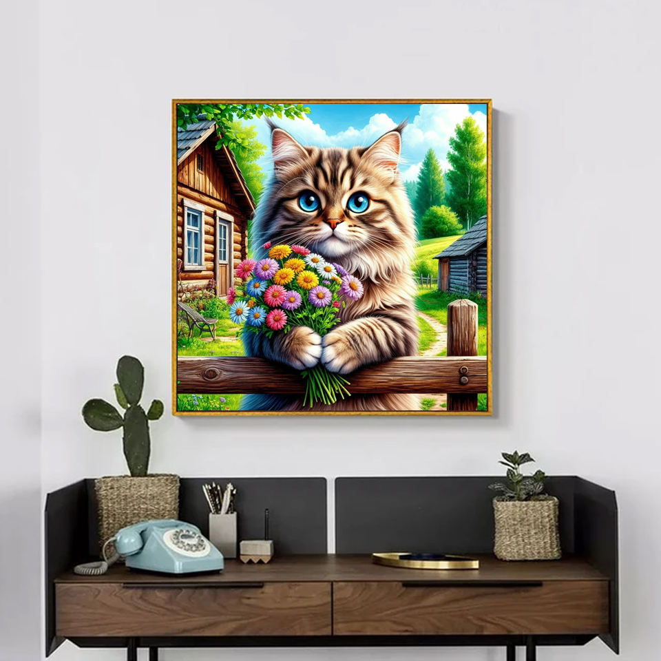 Diamond Painting New Cat Anima - đánh giá và giá Art Craft Kitchen