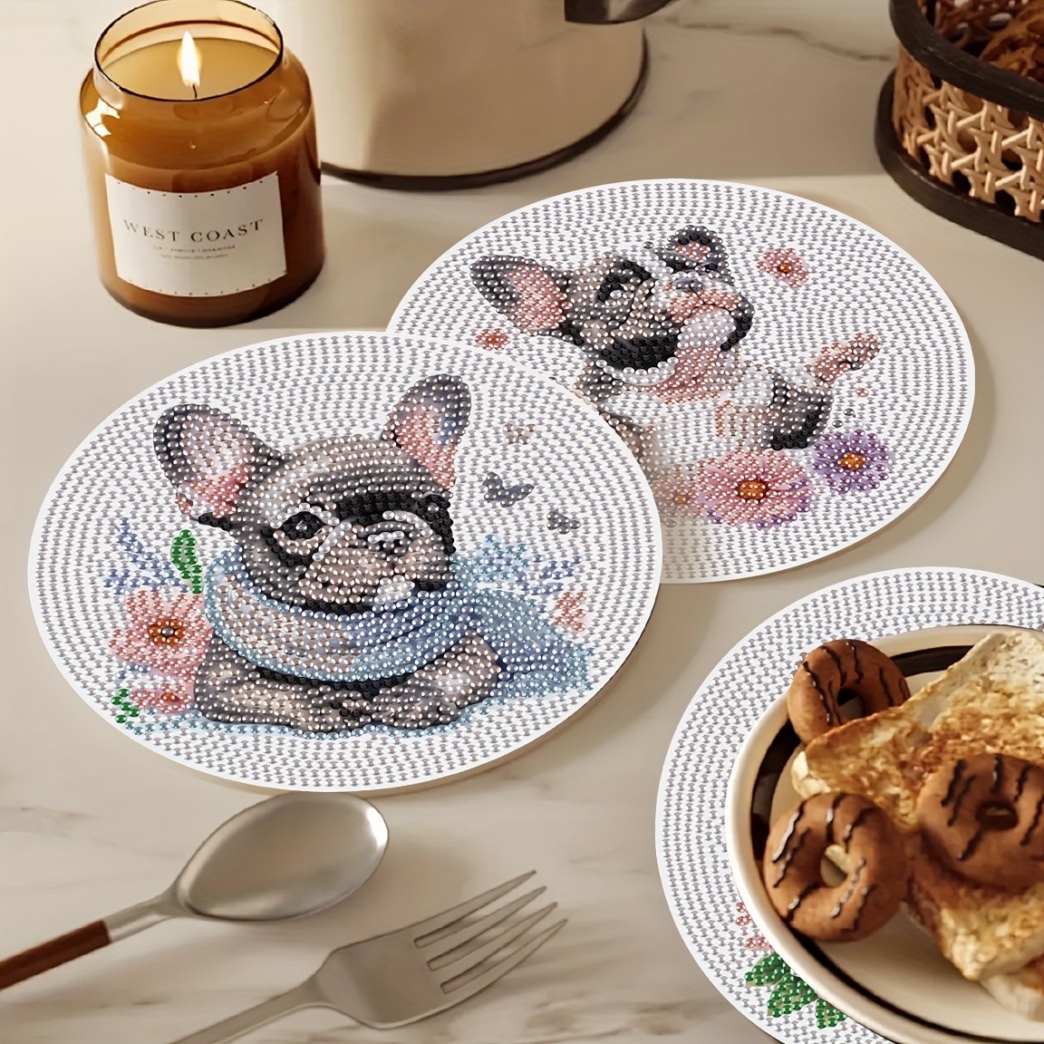 3Pcs Diamond Art Painting Plac - đánh giá và giá Art Craft Kitchen