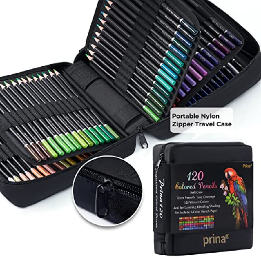 Art Supplies 120 Colors Colore - đánh giá và giá Colored Pencil Professional