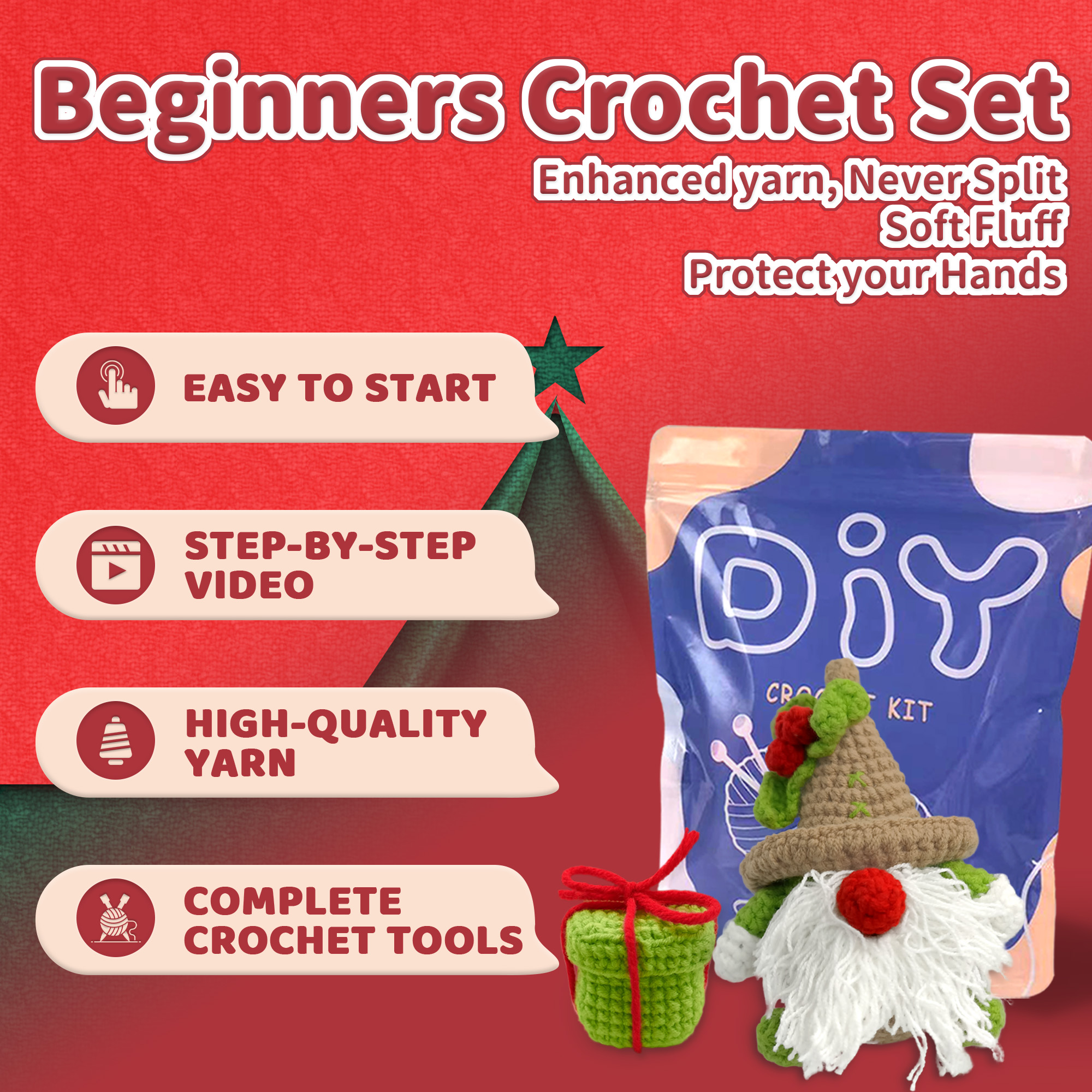 YAMAXIN 2PC Christmas Themed C - đánh giá và giá Art Craft For Christmas