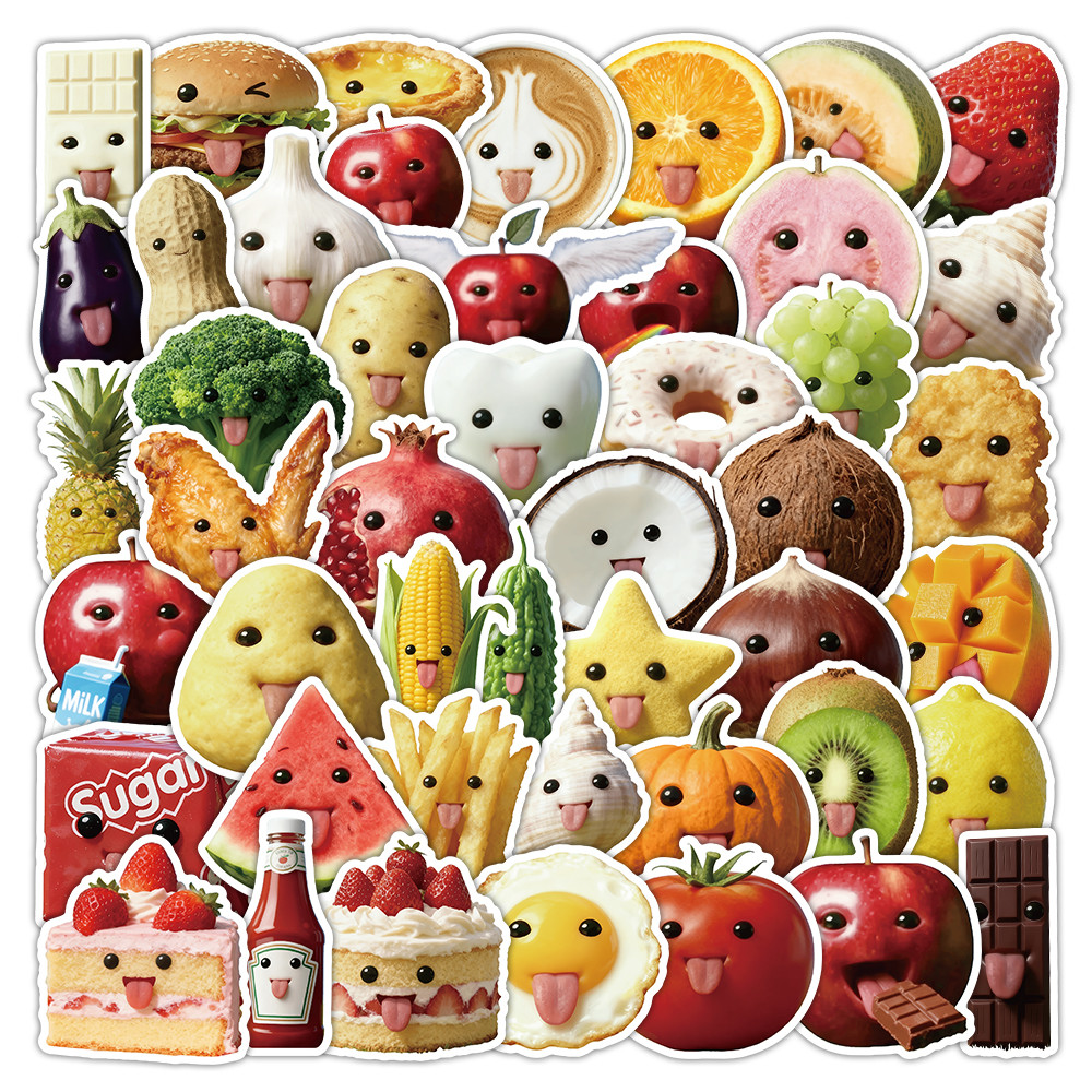 53 Pcs Abstract Art Style Food - đánh giá và giá Art Craft Notebook