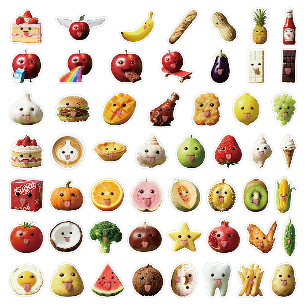 53 Pcs Abstract Art Style Food - đánh giá và giá Art Craft Notebook