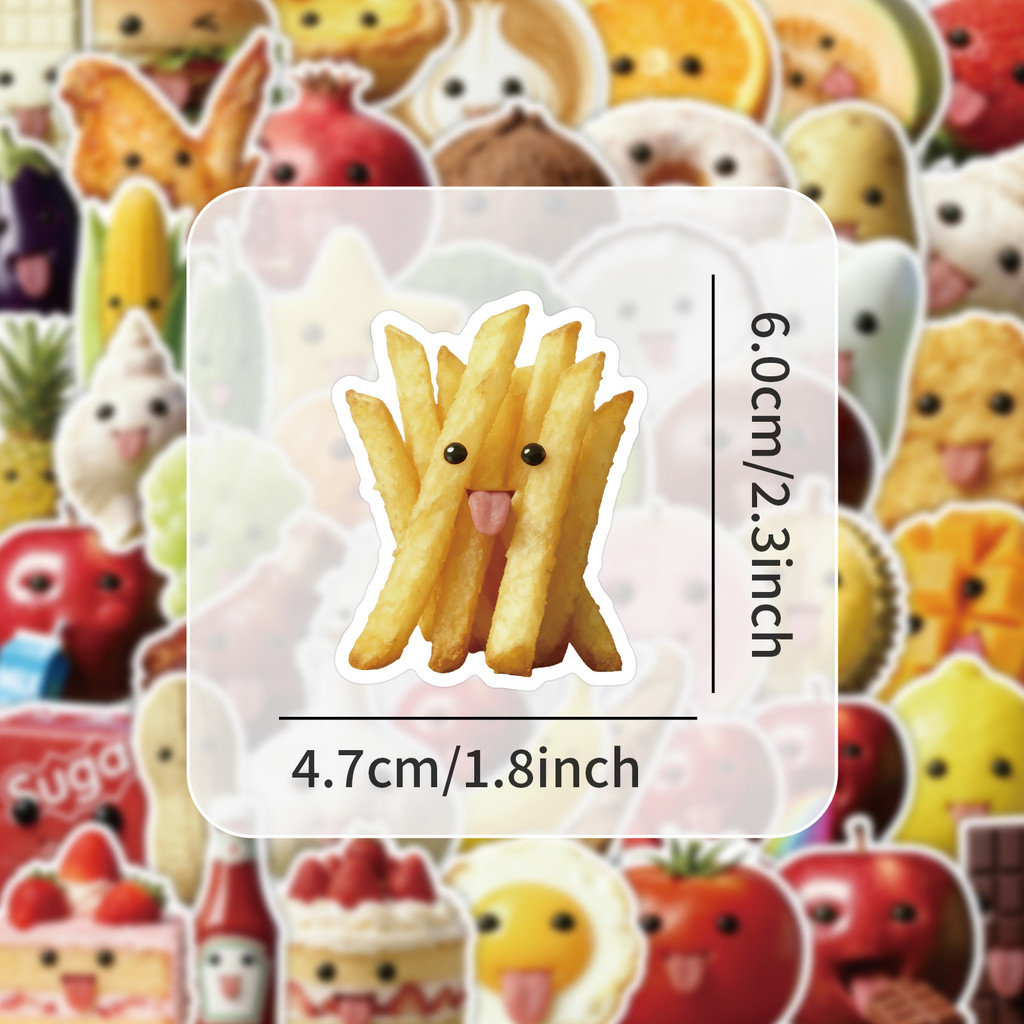 53 Pcs Abstract Art Style Food - đánh giá và giá Art Craft Notebook