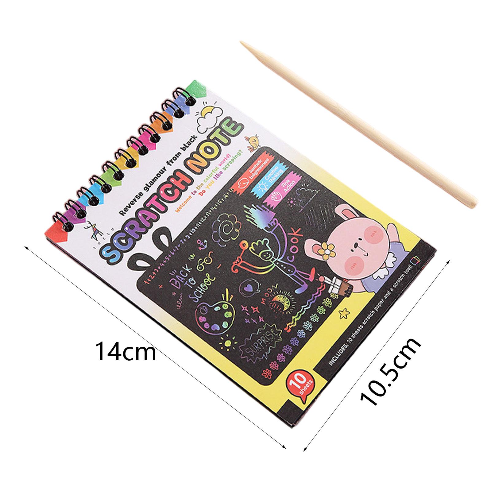 Creative Scratch Paper Noteboo - đánh giá và giá Art Craft Notebook