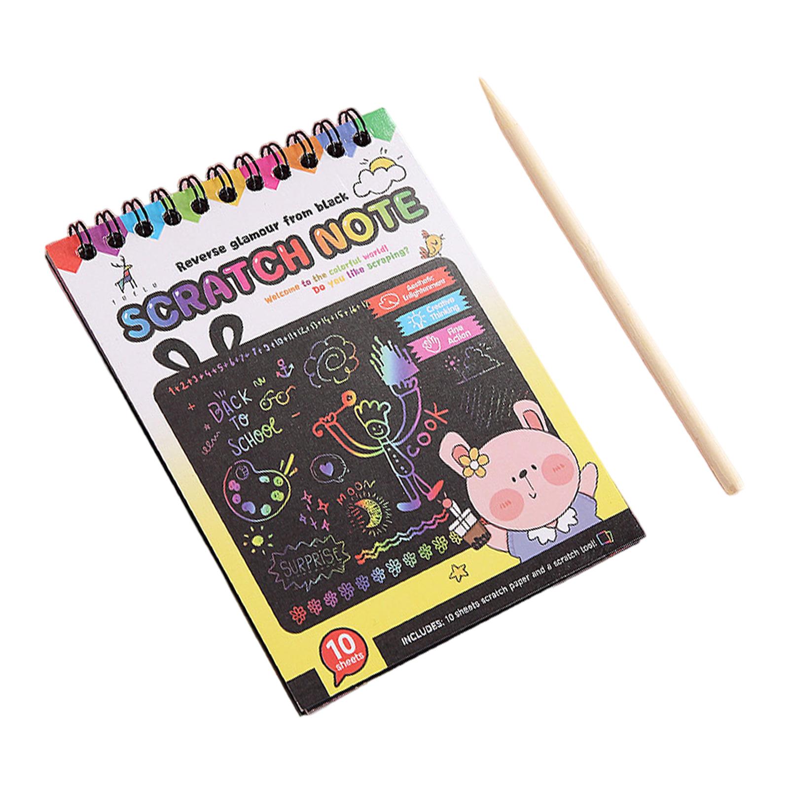 Creative Scratch Paper Noteboo - đánh giá và giá Art Craft Notebook