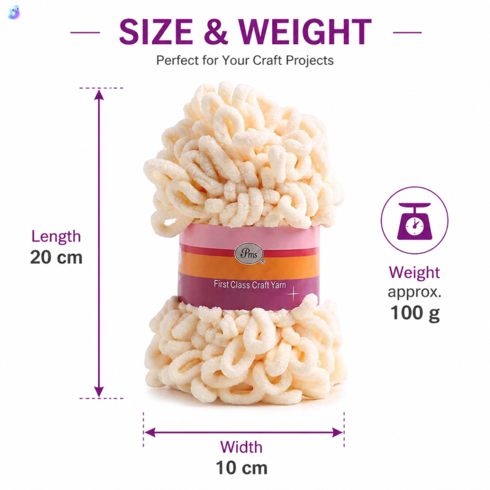 100% Polyester Finger Loop Yar - đánh giá và giá Art Craft Blend