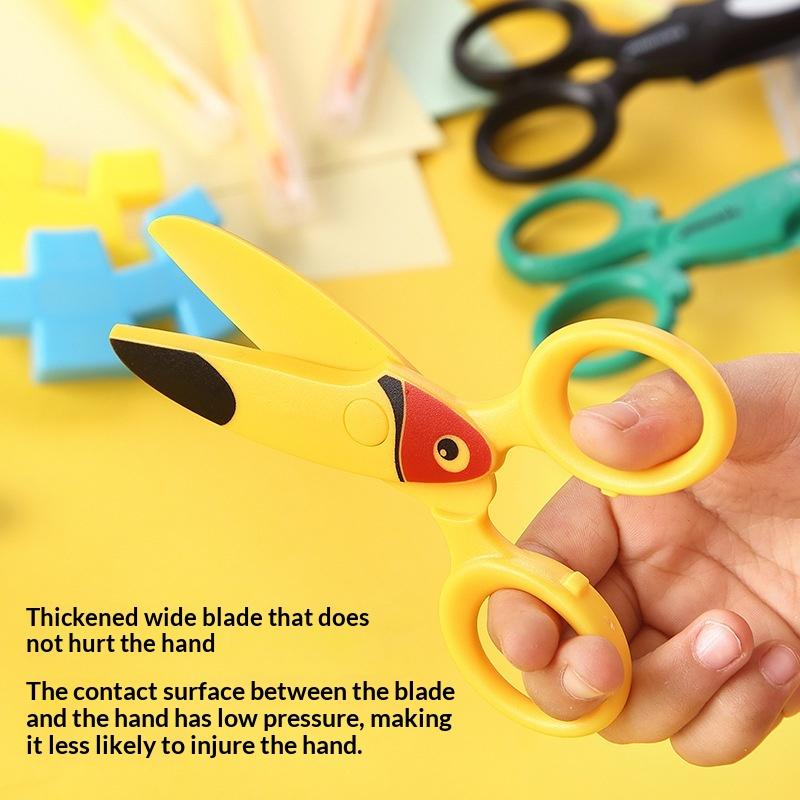 3Pcs Kids Plastic Scissors Cut - đánh giá và giá Art Craft Preschool