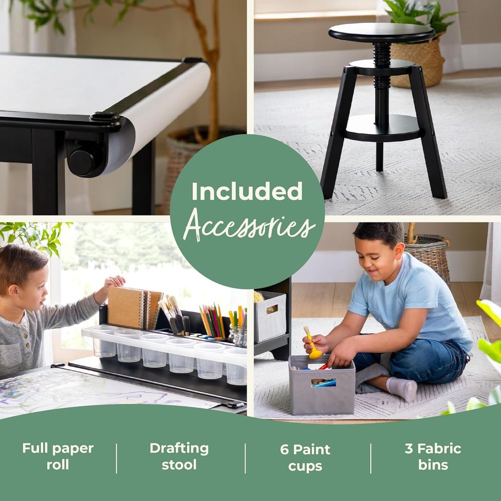 3-in-1 Children's Art Table an - đánh giá và giá Art & Craft Zone