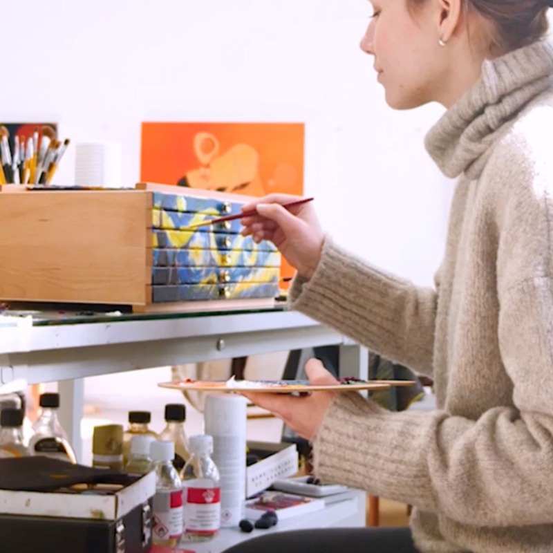 Art Studio Organizer Drawers P - đánh giá và giá Colored Pencil Professional