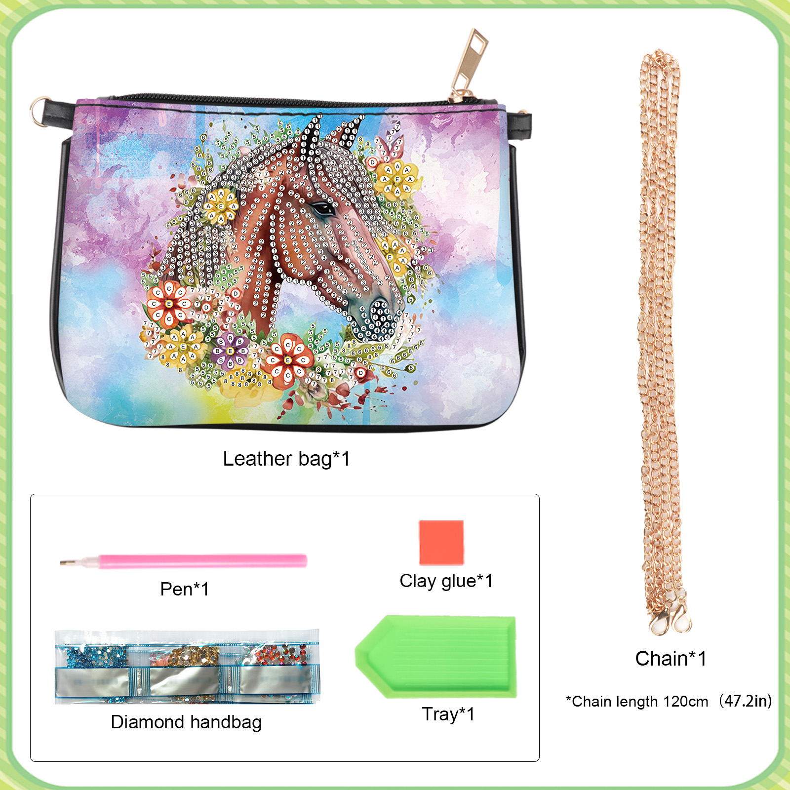 Diamond Art Painting bag Kits  - đánh giá và giá Art Craft Bag