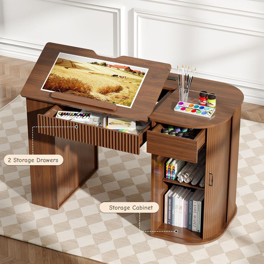 Storage Cabinet Desk with Draw - đánh giá và giá Art & Craft Zone