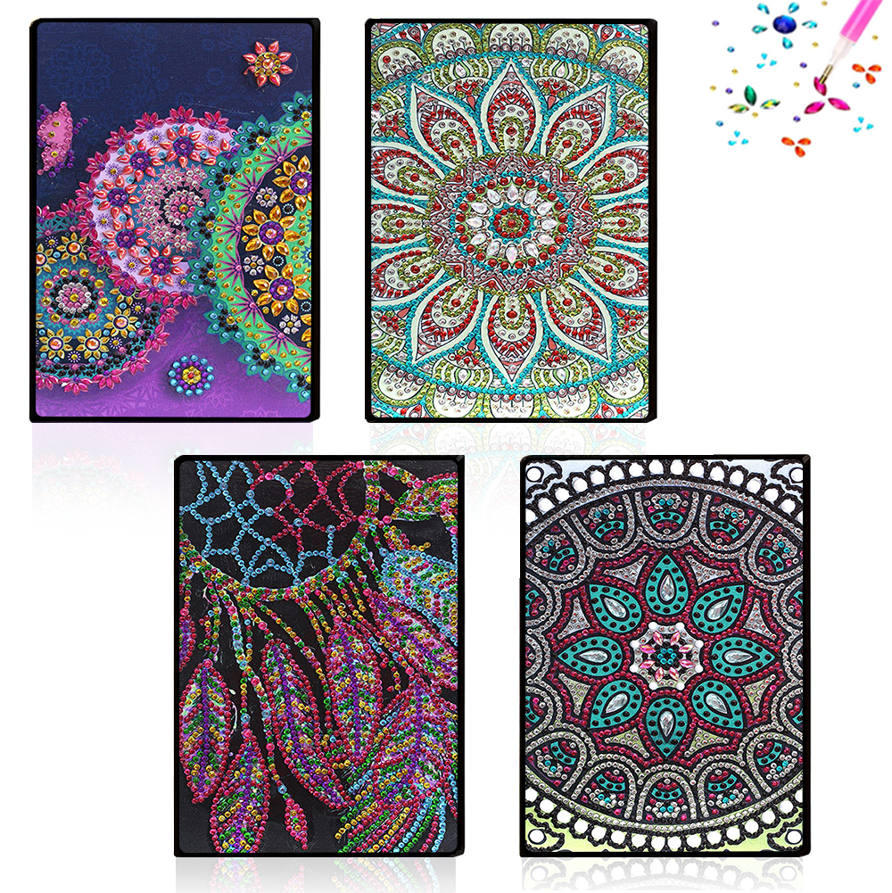 One mandala pattern, DIY irreg - đánh giá và giá Art Craft Notebook
