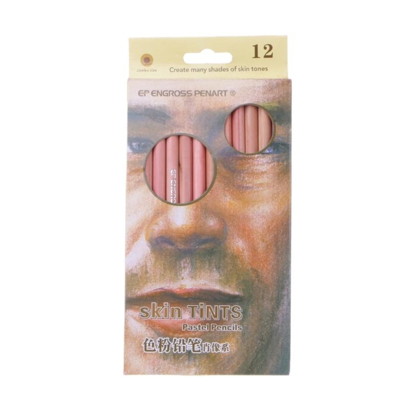 12Pcs Professional Soft Pastel - đánh giá và giá Colored Pencil Professional