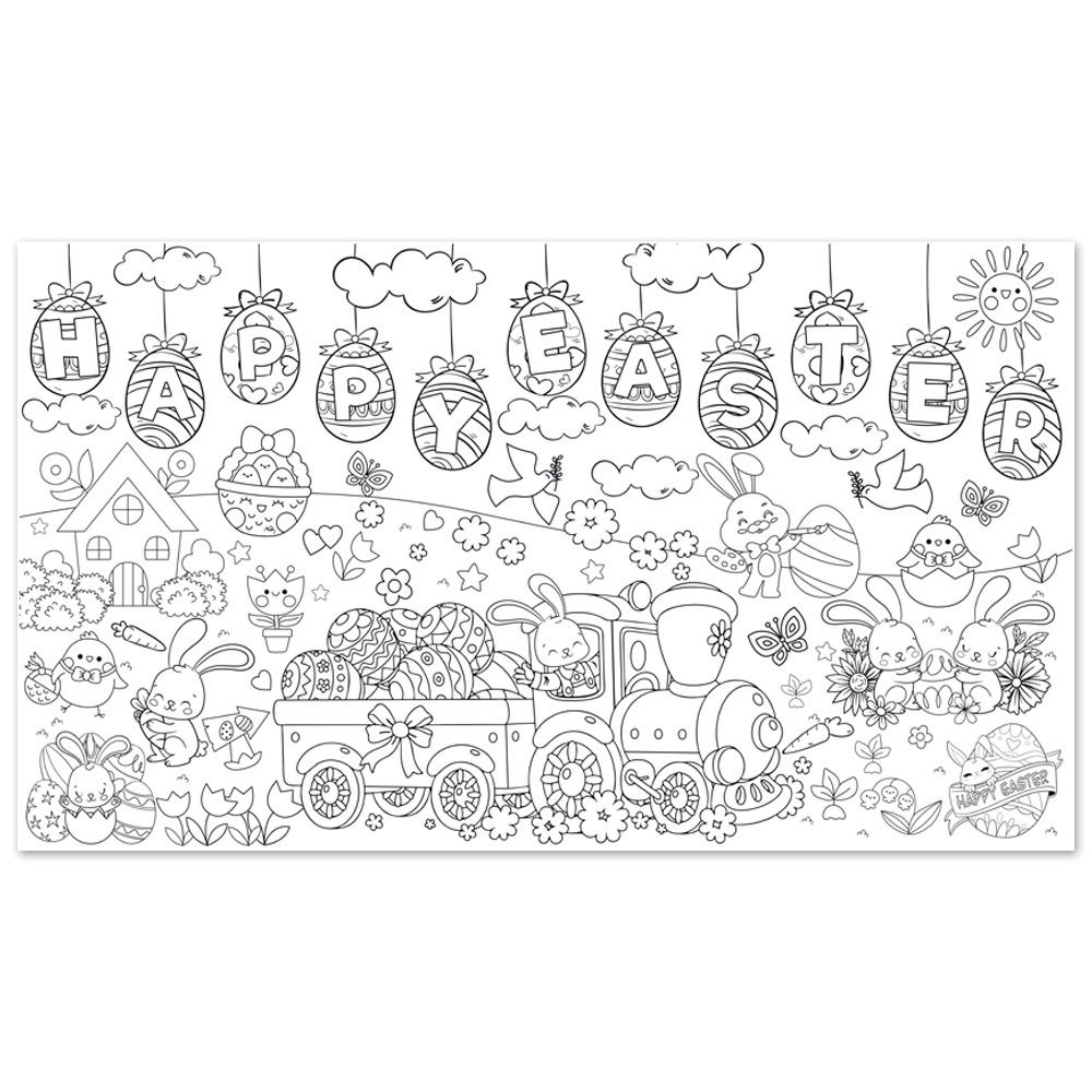 DIY Easter Giant Coloring Post - đánh giá và giá Art Craft Jumbo