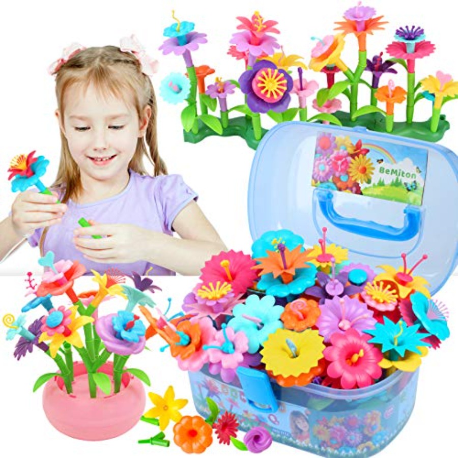 Flower Building Toy Set for Gi - đánh giá và giá Art Craft Toddlers
