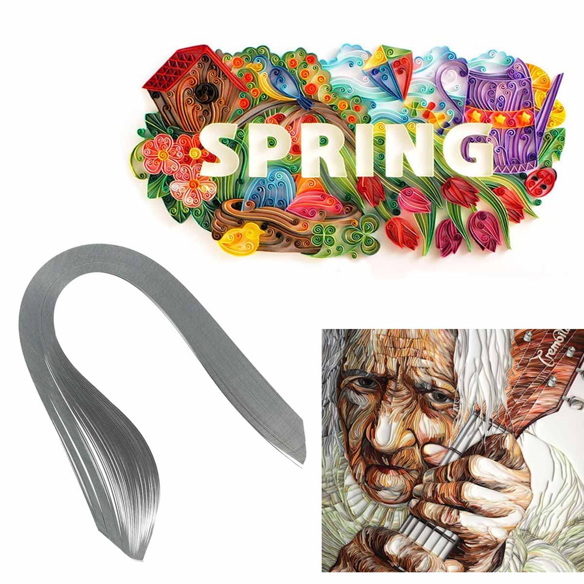 120Pcs Quilling Paper Strips S - đánh giá và giá Art Quilling Craft