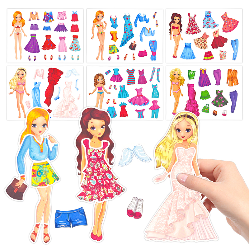 Dress Up Stickers Make Your Ow - đánh giá và giá Art Craft Preschool