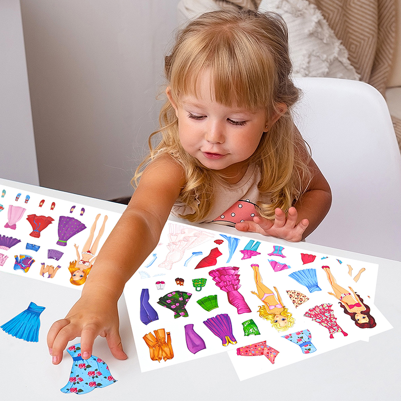 Dress Up Stickers Make Your Ow - đánh giá và giá Art Craft Preschool