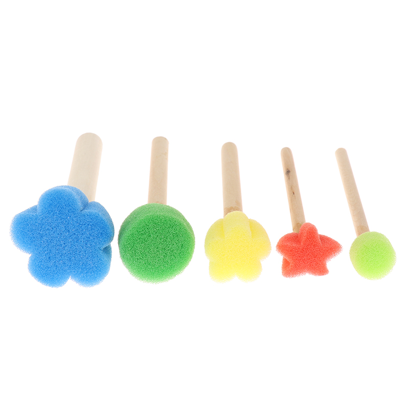 Kids Toddler Sponge Stamp Brus - đánh giá và giá Art Craft Notebook