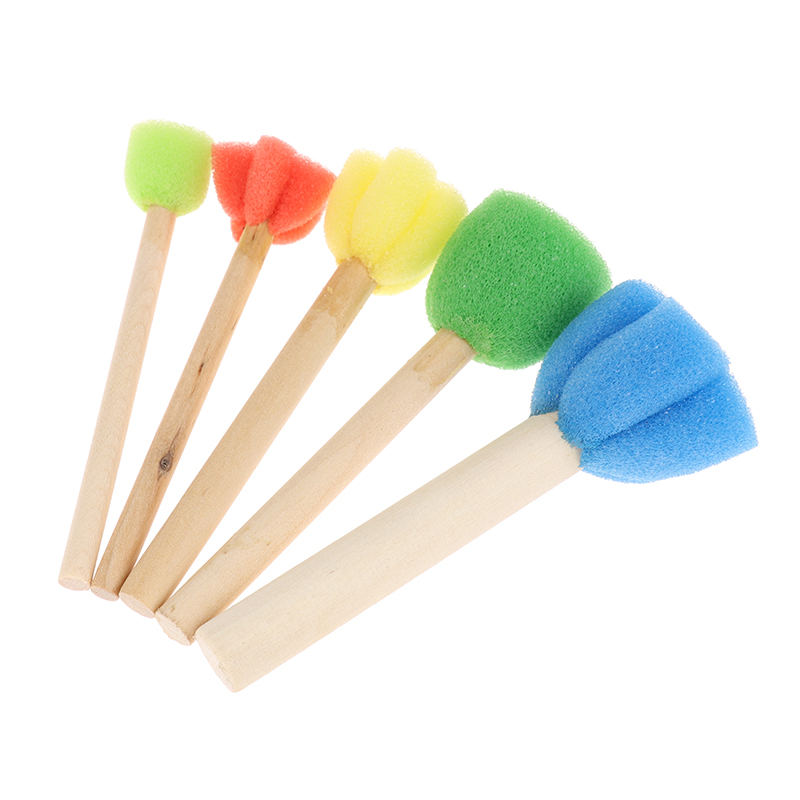 Kids Toddler Sponge Stamp Brus - đánh giá và giá Art Craft Notebook